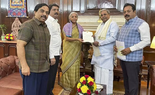 CM Siddaramiah- Nirmala Sitharaman